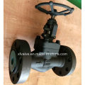 1500lb 2500lb Aço de carbono forjado A105 Flange End Globe Valve